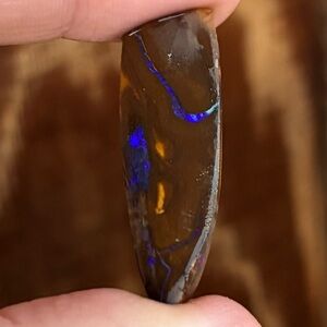 Beautiful 24ct Australian Boulder Rough Opal Purple Specimen for Making Pendabt